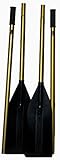 Boat Oars with Oar Locks (1 Pair), Outdoor Stuffs