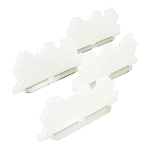 LITKO Smoke Screen Markers, Large, Translucent White (4)