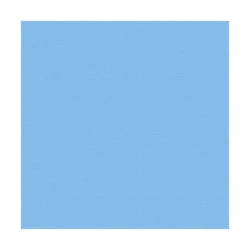 Light Blue Solid Bandana - Single Piece 22x22