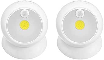 Shumo Luz Del Sensor de Movimiento,Inalámbrico 360 Grado Luces