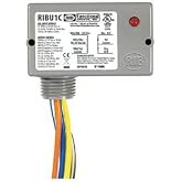 Functional Devices RIBU1C Relay, Enclosed, Pilot Control, 10 Amp, 10-30V AC/DC, 120VAC Coil