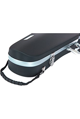 Bam Panther Contoured Viola Case, Black