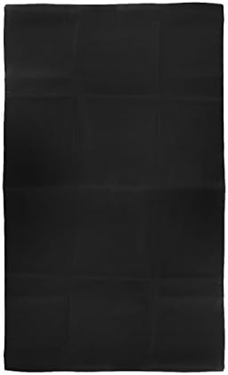 Canyon Rose Disposable Sunless Spray Tan / Spa Table Flat Sheet, Black (10 Count)
