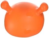 Mombelle® The Octopus soft silicone teether toy with bristles, infant teether toy for 3 months plus. Orange