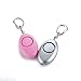 Guard 130 dB Emergency Personal Self-Defense Alarm with LED light for Kids - Elderly - Women,Perfect for Bag Decoration,Pink