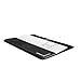 Grifiti Platform Slim Wrist Pad 17 Home Office Deck 17 Keyboard Platform and Slim Wrist Pad 17 Wrist Rest for 17 Inch Slim Keyboards