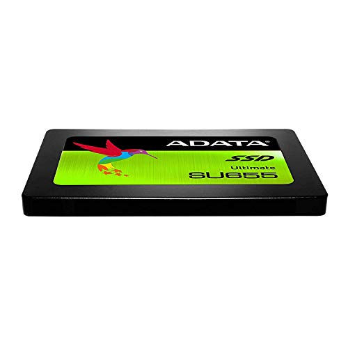 ADATA SU655 960GB 3D NAND 2.5 Inch SATA III High Speed Read Up to 520MB/S Internal SSD (ASU655SS-960GT-C)