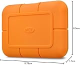 LaCie Rugged SSD 4TB External SSD USB-C Water Drop Resistant Mac PC STHR4000800 view 11