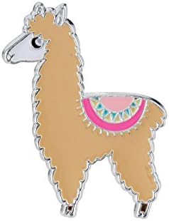 Pin Pushers Llama Enamel Lapel Pin Brooch