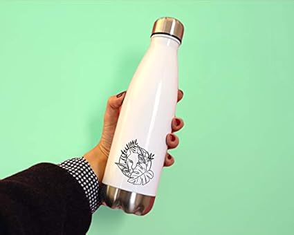 Gourde Isotherme En Inox Personnalisable Avec Un Prenom Motif Jungle 500ml Amazon Fr Cuisine Maison