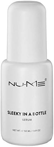 NuMeSleeky In A Bottle Smoothing Anti-frizz Serum for Damaged Hair and Split Ends - Macadamia and Argan Oil Rich in Vitamin E - Heat Protectant