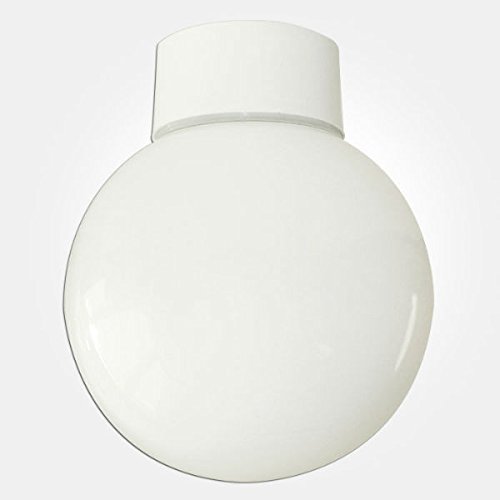 White Bathroom Ceiling Globe Robus Bathroom Ceiling Globe 60W Amazon