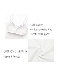 KIWI RATA Camisola para dama con sujetador integrado y correa ajustable, camiseta sin mangas de verano acolchada para yoga