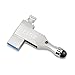 iPhone Flash Drive 128GB USB 3.0 Memory Stick with Inductive Touch Head,Lightning Connector for iPad iPod iOS PC, EATOP External Storage Memory Stick (Silver)