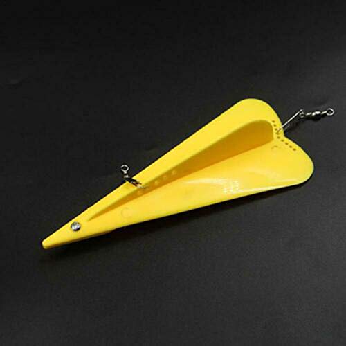 NCElec Sea Fishing Tackle Diving Board Trolling Paravane Planer Board with Lead Sinker - Thumbnail 4
