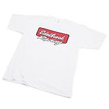 Edelbrock 2367 Racing T-Shirt (White, Large)