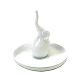 Accent Plus Ring Holder for Kids, Elephant Wedding Trinket Tray Engagement Cute Ring Holder