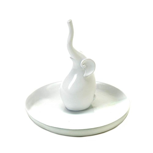 Accent Plus Ring Holder for Kids, Elephant Wedding Trinket Tray Engagement Cute Ring Holder