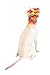 Pet Krewe Unicorn Costume for Dogs & Cats | Unicorn Hat with Metallic Silver Horn & Colorful Mane | Small Pet Costume