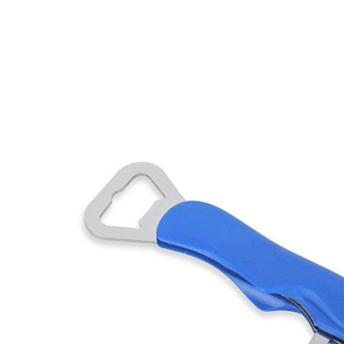 Premium Bartenders Corkscrew by Shanlan. A Professional 3-in-1 Bottle Opener With Foil Cutter for Wine and Beer. Stainless Steel and Hard Plastics [3 Packs] - Thumbnail 5