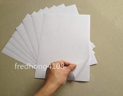 FidgetFidget Printer Paper 50 Sheet A4 Glossy Self Adhesive Sticker Photographic Photo Inkjet