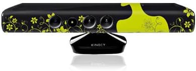 Design Skins For Microsoft Xbox 360 KINECT DesignSkins-Grüne Blumen Fashion Accessory