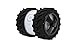 Hexnub Stunt Hubs for Sphero Ollie Robotic Toy - Accessories to Boost Your App-Enabled Robots - Black