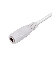 WildHD Cable de extensión de cable de alimentación de 16.4 ft 0.083 in x 0.217 in CC y cable de 12 V para cámaras de seguridad Cctv Ip Camera Dvr autónomo