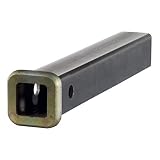 CURT 49512  1-1/4-Inch x 12-Inch Weld-On Raw Steel Trailer Hitch Receiver Tube