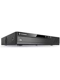 Amcrest NV4116-HS (16CH 720p/1080p/3MP/4MP/5MP/6MP/8MP) Network Video Recorder - Supports up to 16 x 8-Megapixel IP Cameras, Supports up to 6TB HDD (Not Included)