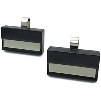 971LM Replacement Liftmaster Sears Craftsman One Button RED/Orange Program Button Security + Remote 390mhz Transmitter 2 Pack