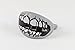 LOUDMOUTHGUARDS Loudmouth Football Mouth Guard | Skull Teeth Design (Multiple Colors) Adult & Youth Mouth Guard | Mouth Piece for Sports | Pacifier Lip and Teeth Protector