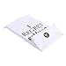 50-Pack Vomit Bags - I Regret Nothing Disposable Self-Sealing Throw Up Bags for Motion Sickness, Morning Sickness, White, 6 x 9 x 2.7 Inches