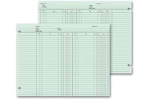 PRINTEZ Ledger Sheets - Double Entry