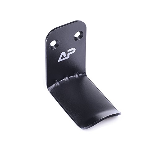 Aluminum Overhead Headphone Headset Hanger Hook Stand (Black Color)
