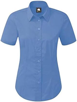 ORN Clothing Essential Short Sleeve Work Shirt Formal Blouse