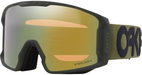 Amazon.com : Oakley Line Miner Snow Goggle (Matte Black Frame