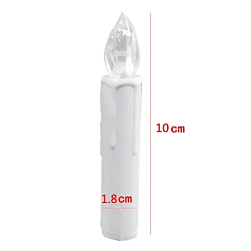 Dream Loom Flameless Flickering LED Candles,Candle Tea Light with Removable Clips and 7-Key Remote Controller,for Home,Votive,Wedding,Christmas,Tree, garden,Birthday,Party (30Pcs Warm White)