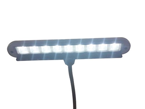 SumDirect Clip-on Rechargeable LED Music Stand Light with Adapter - Thumbnail 2