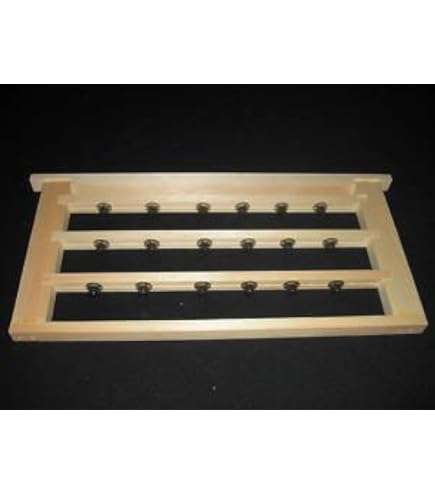 Amazon.com: HunterBee JZBZ Beekeeping Queen Cell Cup Holder Frame