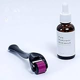 ROCSTDM Vitamin C Serum 25% Hyaluronic Acid 1.0 mm 540 Titanium Microneedling Facial Kit