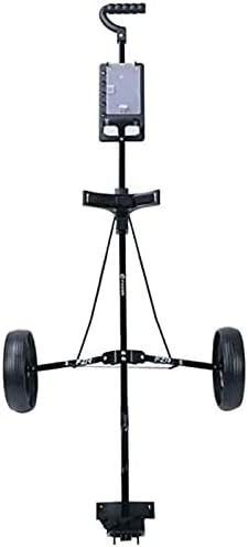 TUHFG Golf Push Cart Golf Push Carts, Foldable Tricycle Golf, Ball Cart Aluminum with Handbrake (Color : Black) TUHFG Golf Push Cart Golf Push Carts, Foldable Tricycle Golf, Ball Cart Aluminum with Handbrake (Color : Black)