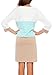 Glamour Empire. Womens Jersey Colour Block Shift Dress with Pockets S-2XL. 303 (Mint & Beige, US 12, L/XL)