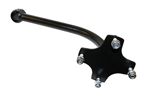 Dragonfire Racing RacePace Black Bed Spare Tire Carrier Mount RZR 900/1000