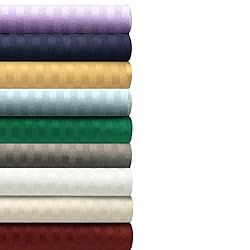 SUPERIOR Striped 300-Thread Sheet Set, Premium