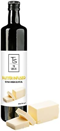 Gourmet Butter Infused Olive Oil Naturally Flavored in Italy 8.5 Fl Oz