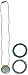 Infantino Teething Gems Pendant and Bracelet Set, Teal
