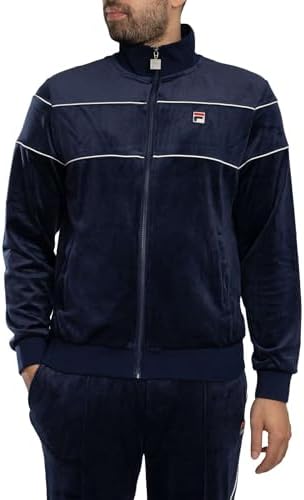 Amazon.com: Fila Men's Match Fleece Full Zip Jacket Black S