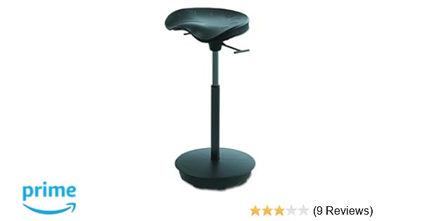 Active Collection Fws 1000 Bk Pivot Stand Up Leaning Seat Matte Black