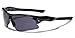 Half Frame Kids Teen Age 8-16 Performance Baseball Cycling Running Sport Sunglasses - Gray